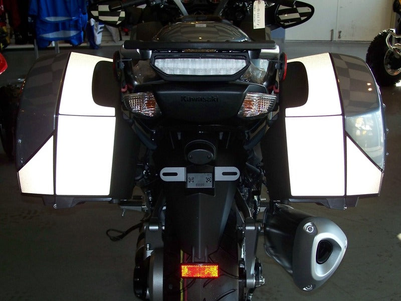 Reflective Decals for Kawasaki Concours 14 / GTR1400 Rear & Side Bags