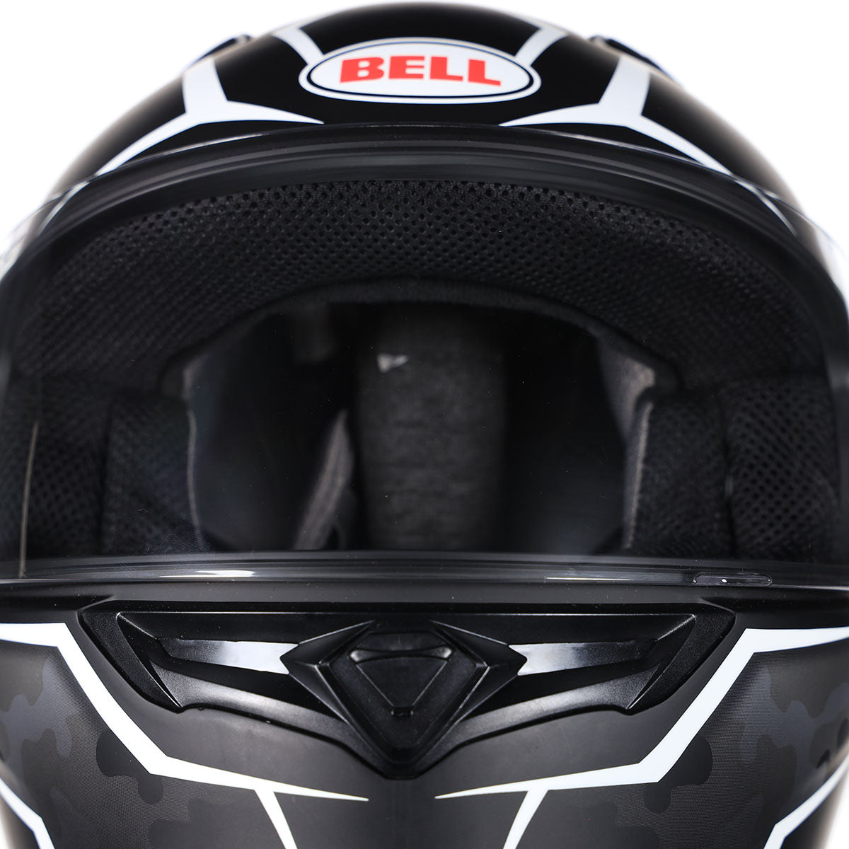 Bell Qualifier Street Helmet (Stealth Camo Matte Black / White - X-Small)