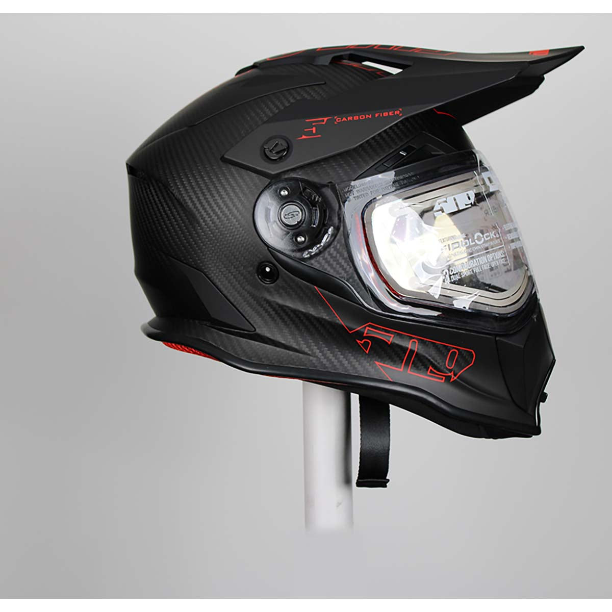 509 Delta R3 Carbon Fiber Ignite Helmet (Red - Medium)
