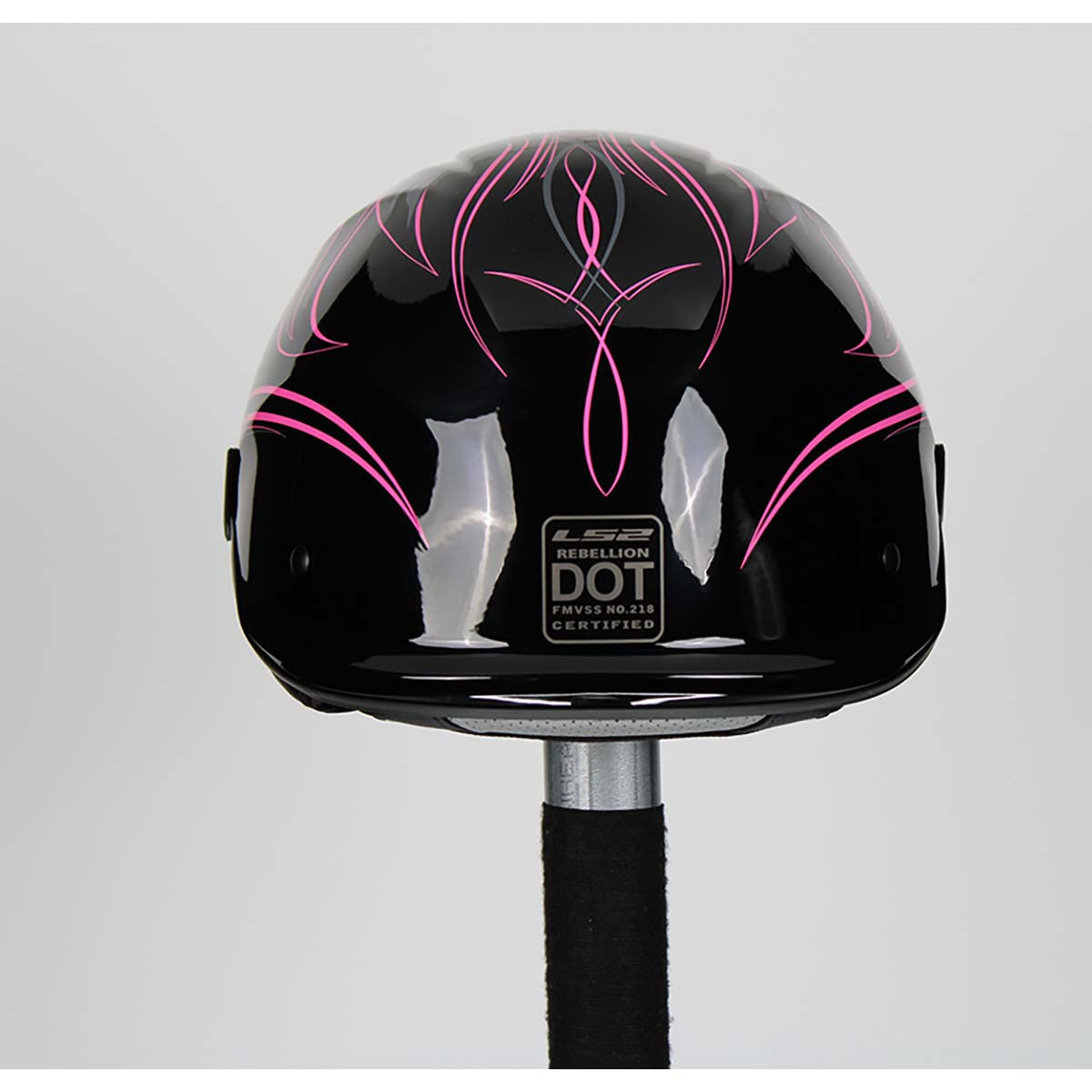 LS2 Helmets Rebellion Motorcycle Half Helmet (Wheels & Wings - Large)