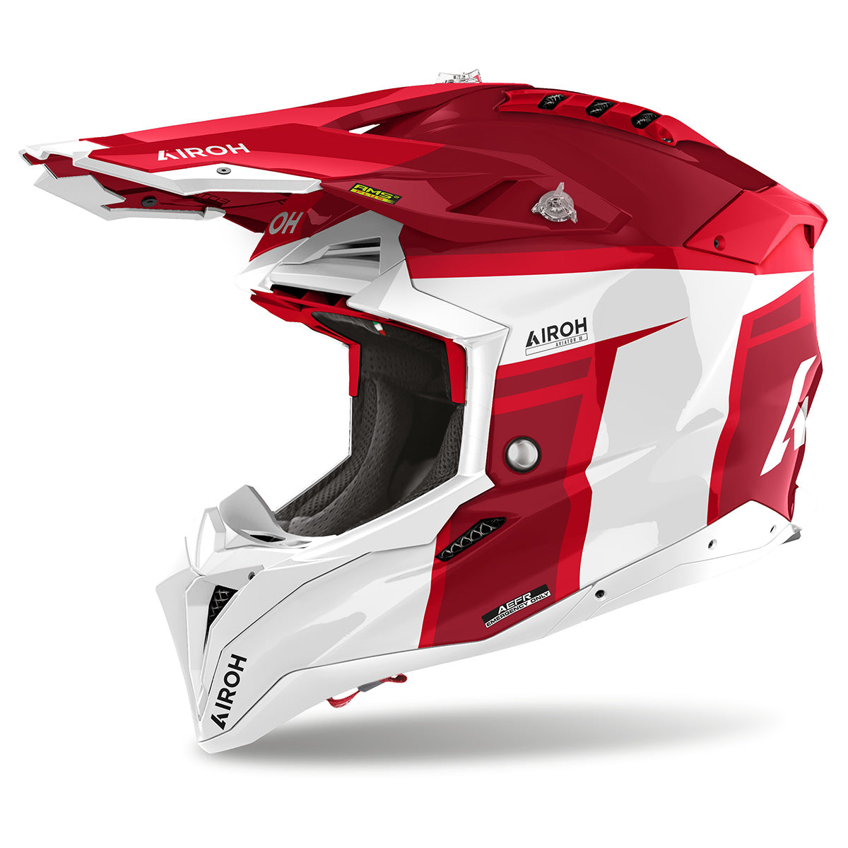 Airoh Aviator 3 HPC Carbon Fiber Offroad Motorcycle Helmet