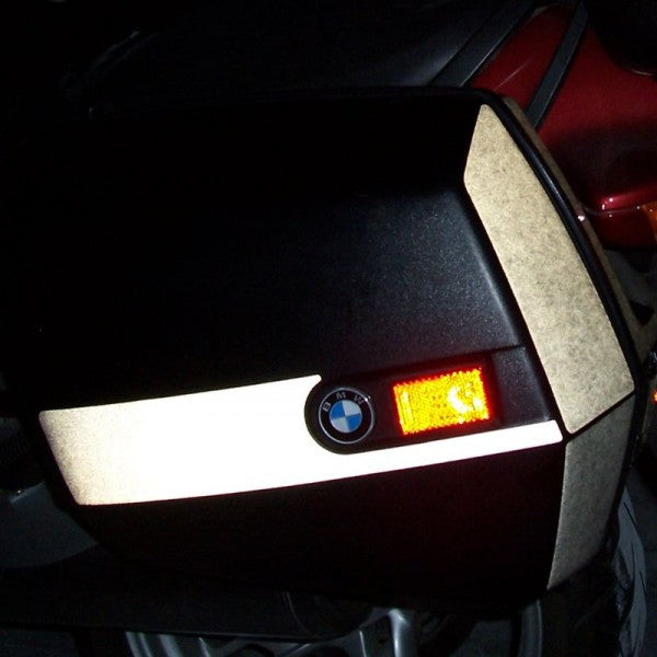 Reflective Decals for BMW 1100/1150 RT/RS Rear & Side Bag (Black)