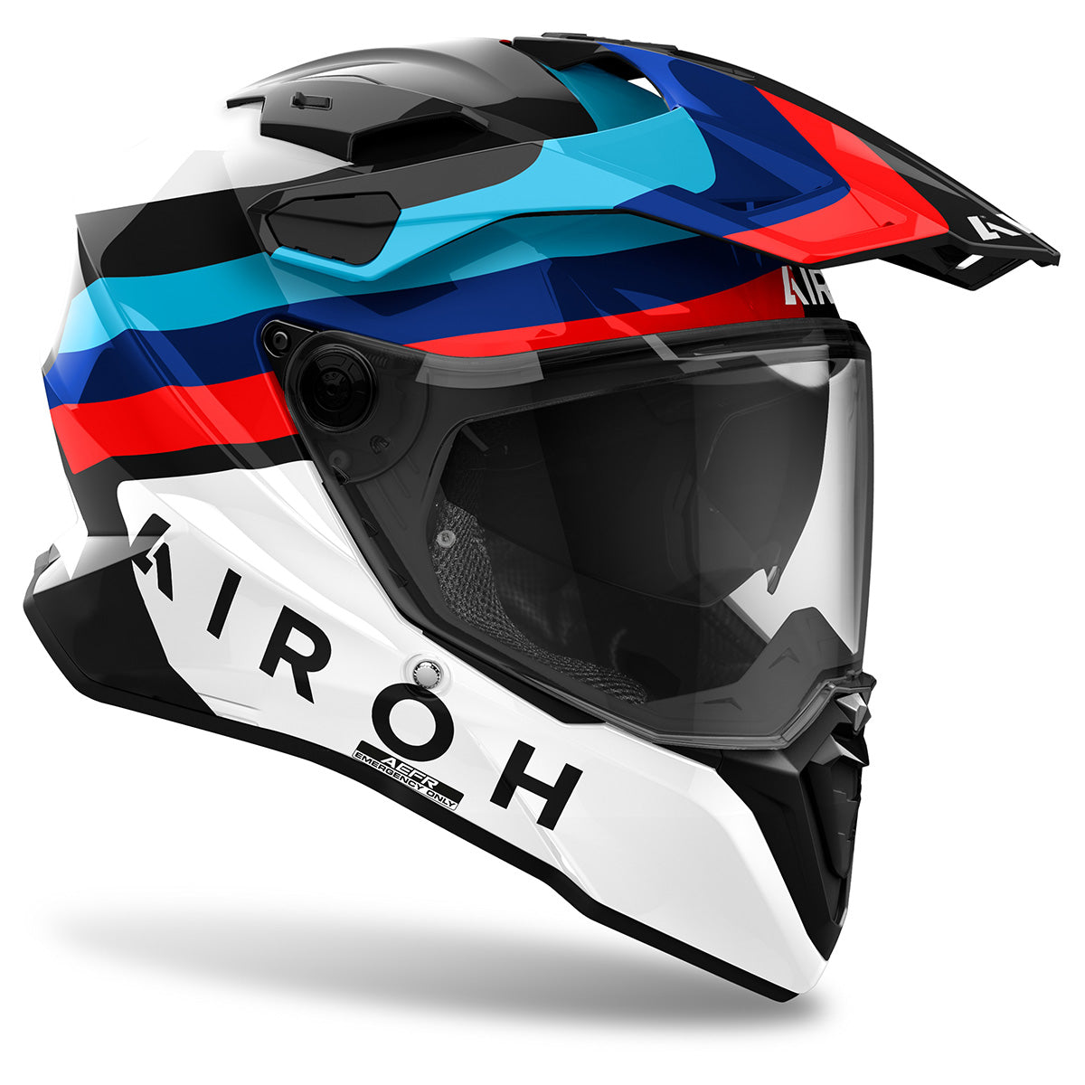 Airoh Commander 2 Composite Carbon Fiber Adventure Offroad Motorcycle Helmet