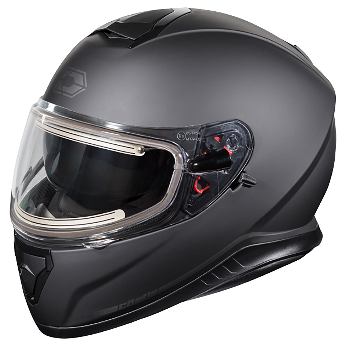 Castle X Thunder 3 SV Electric Snow Helmet (Matte Black - Large)