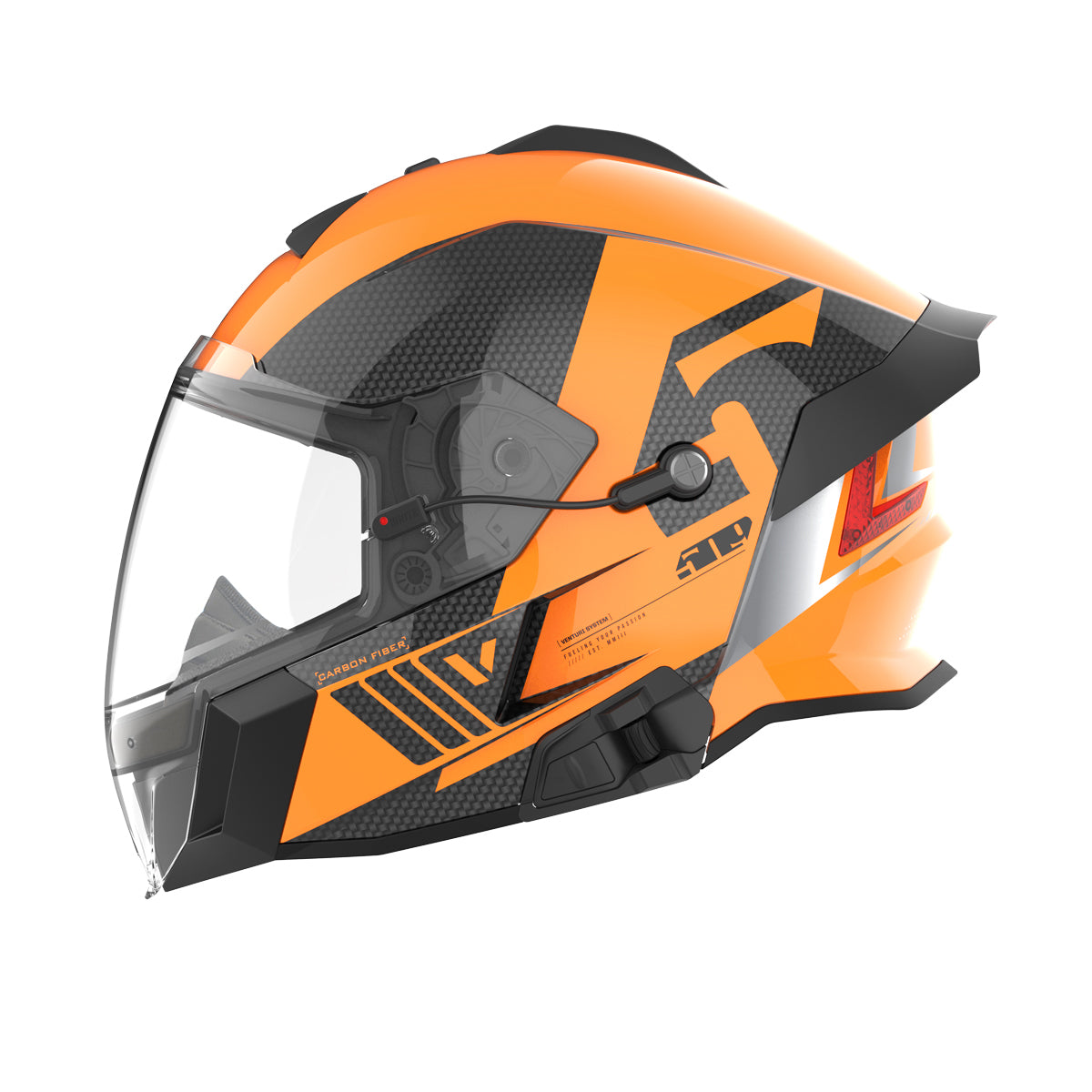 509 Delta V Carbon Commander Snowmobile Helmet