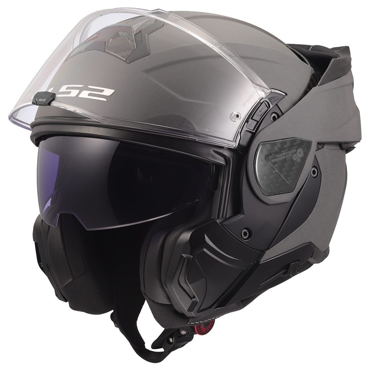 LS2 Helmets Advant II Modular Motorcycle Helmet W/ SunShield