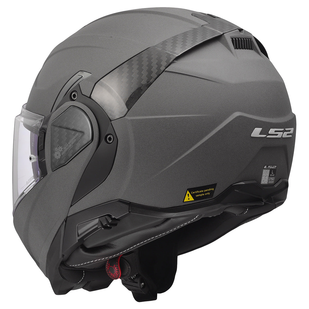 LS2 Helmets Advant II Modular Motorcycle Helmet W/ SunShield