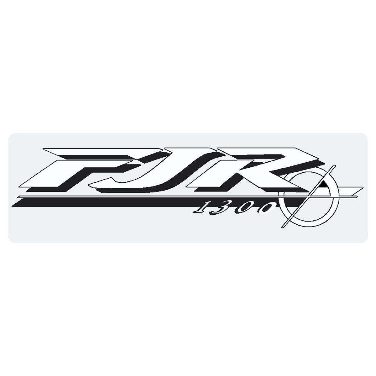 Reflective Yamaha FJR1300 Logo Decal