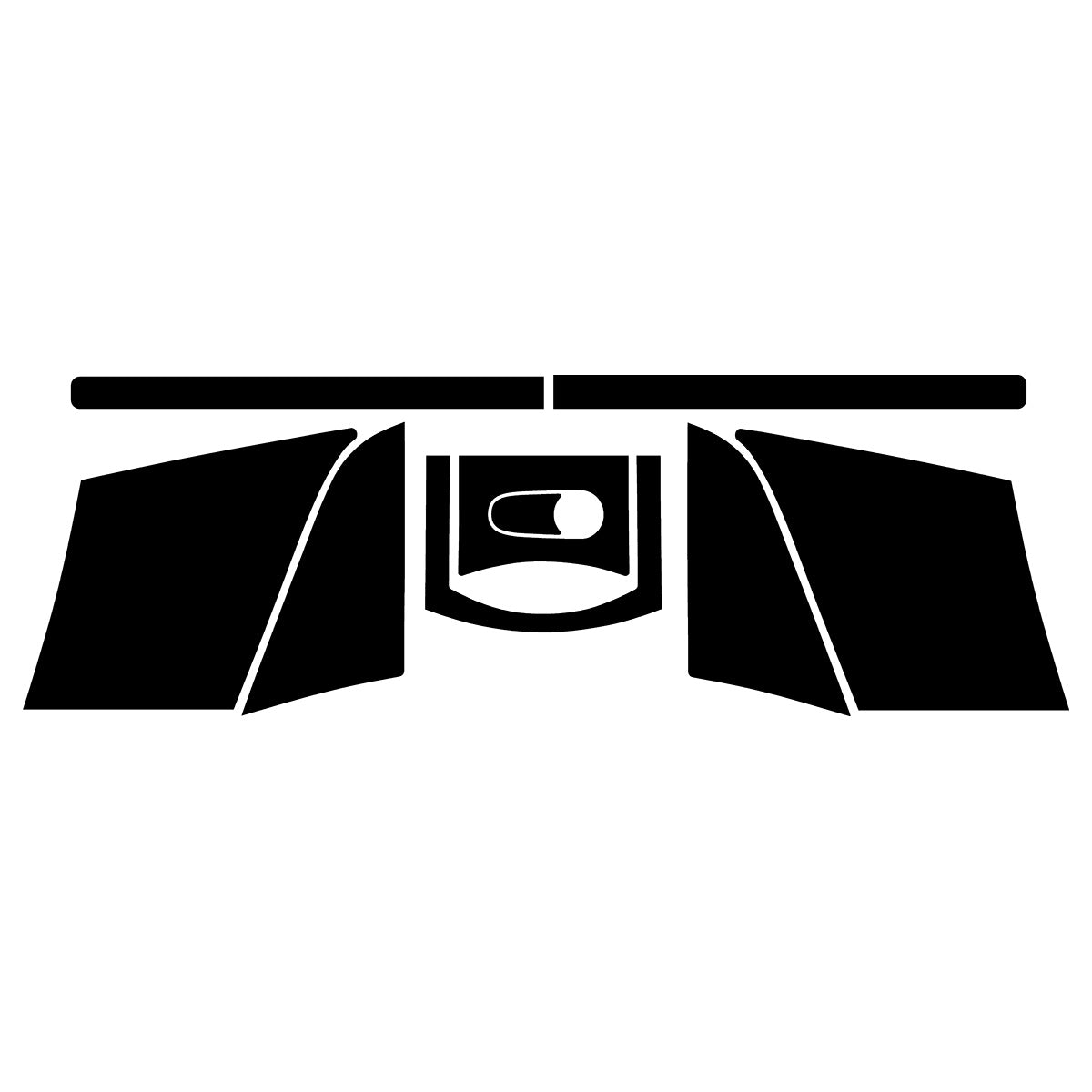 Reflective Decals for Yamaha FJR1300 Top Case