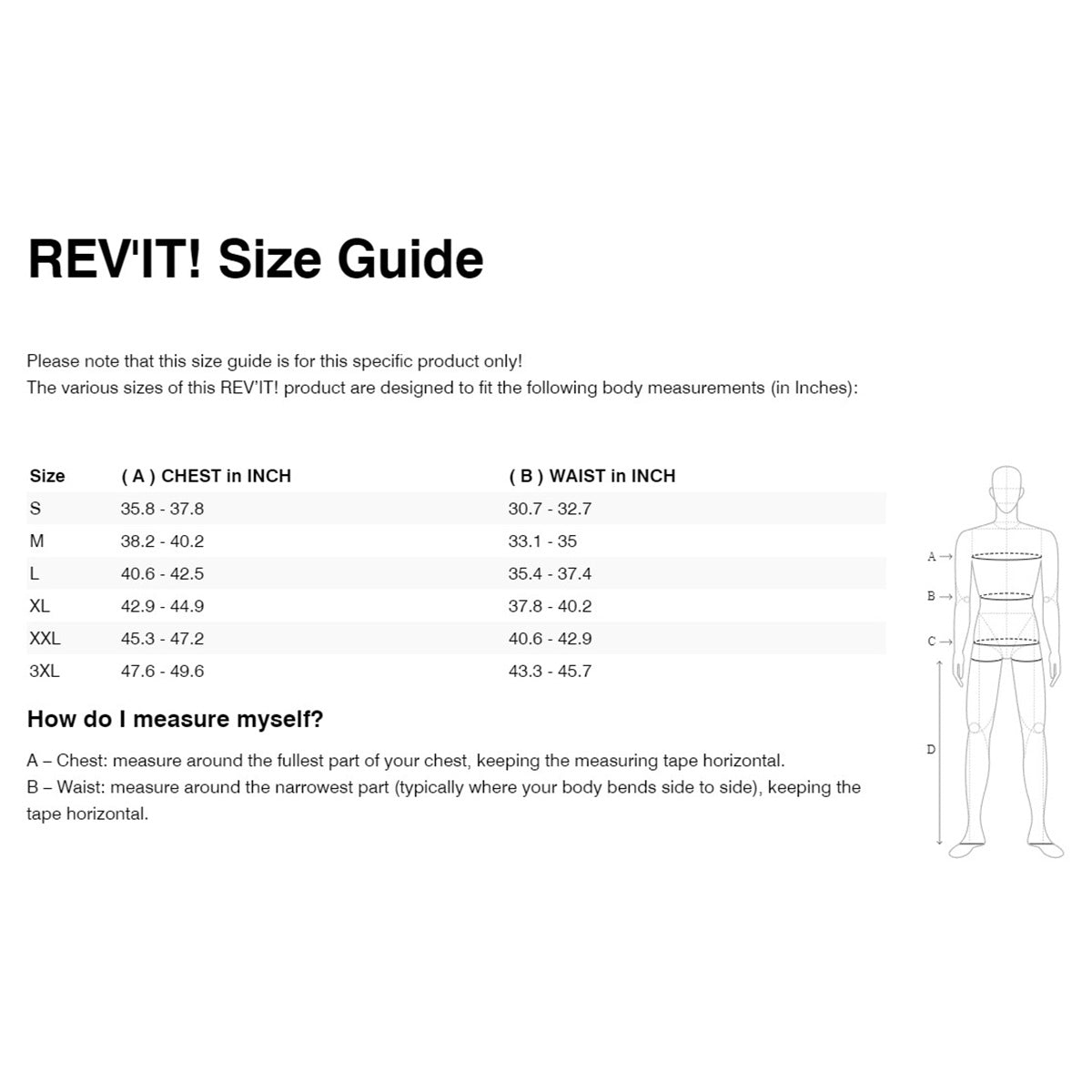 REV'IT! Men's Proteus Adventure Off-Road Motorcycle Protector Jacket