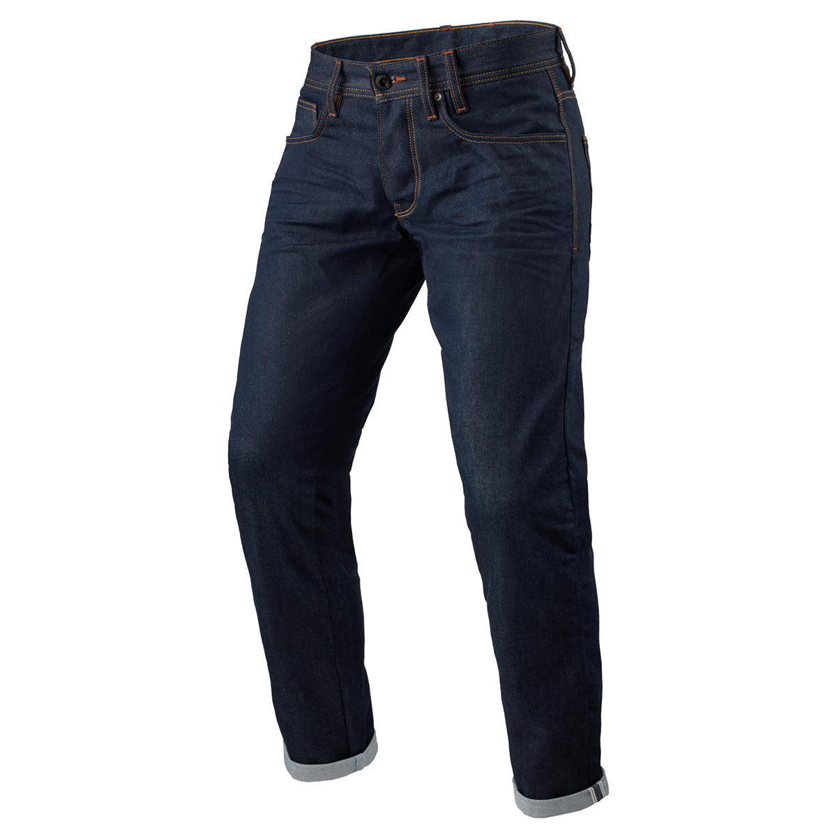 REV'IT! Men's Lewis Selvedge Heritage Tapered-Fit Motorcycle Jeans