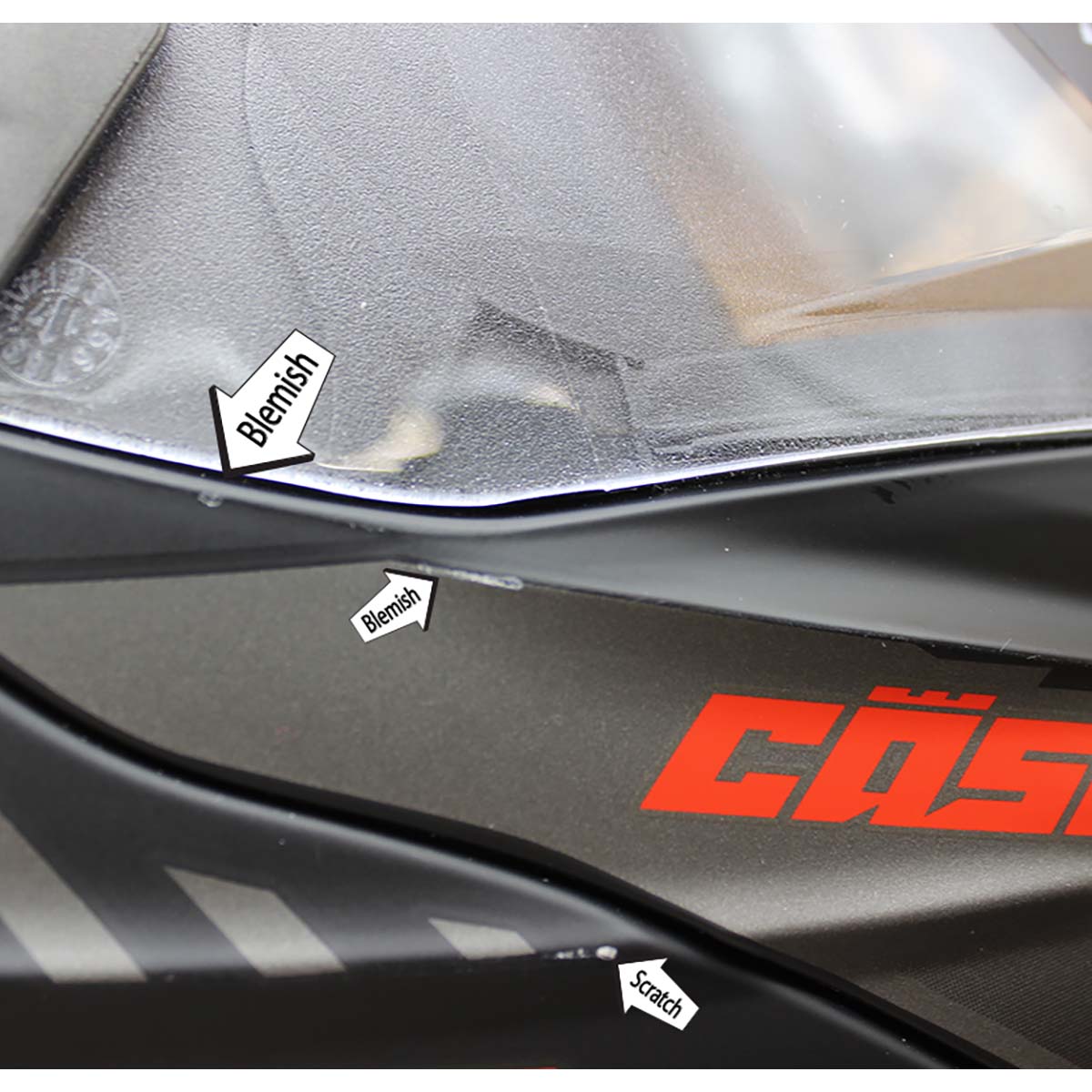 Castle X EXO-CX950 Apex Modular Electric Snow Helmet (Matte Black/Red - X-Large)