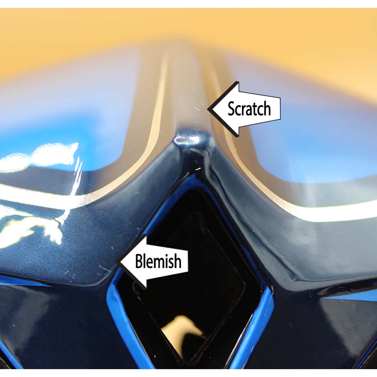 Troy Lee Designs D4 MIPS Composite Shadow Helmet (Blue - Large)