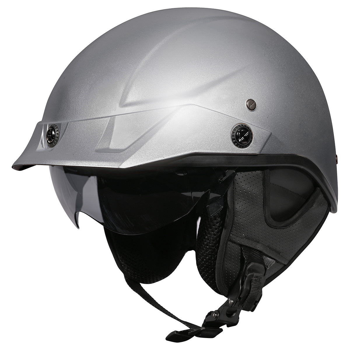SMK Helmets Patriot Motorcycle Half Helmet