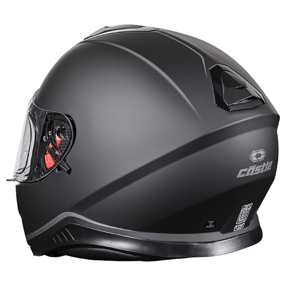 Castle X Thunder 3 SV Electric Snow Helmet (Matte Black - Large)