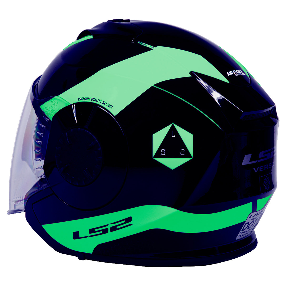 LS2 Helmets Open Face Verso Helmet