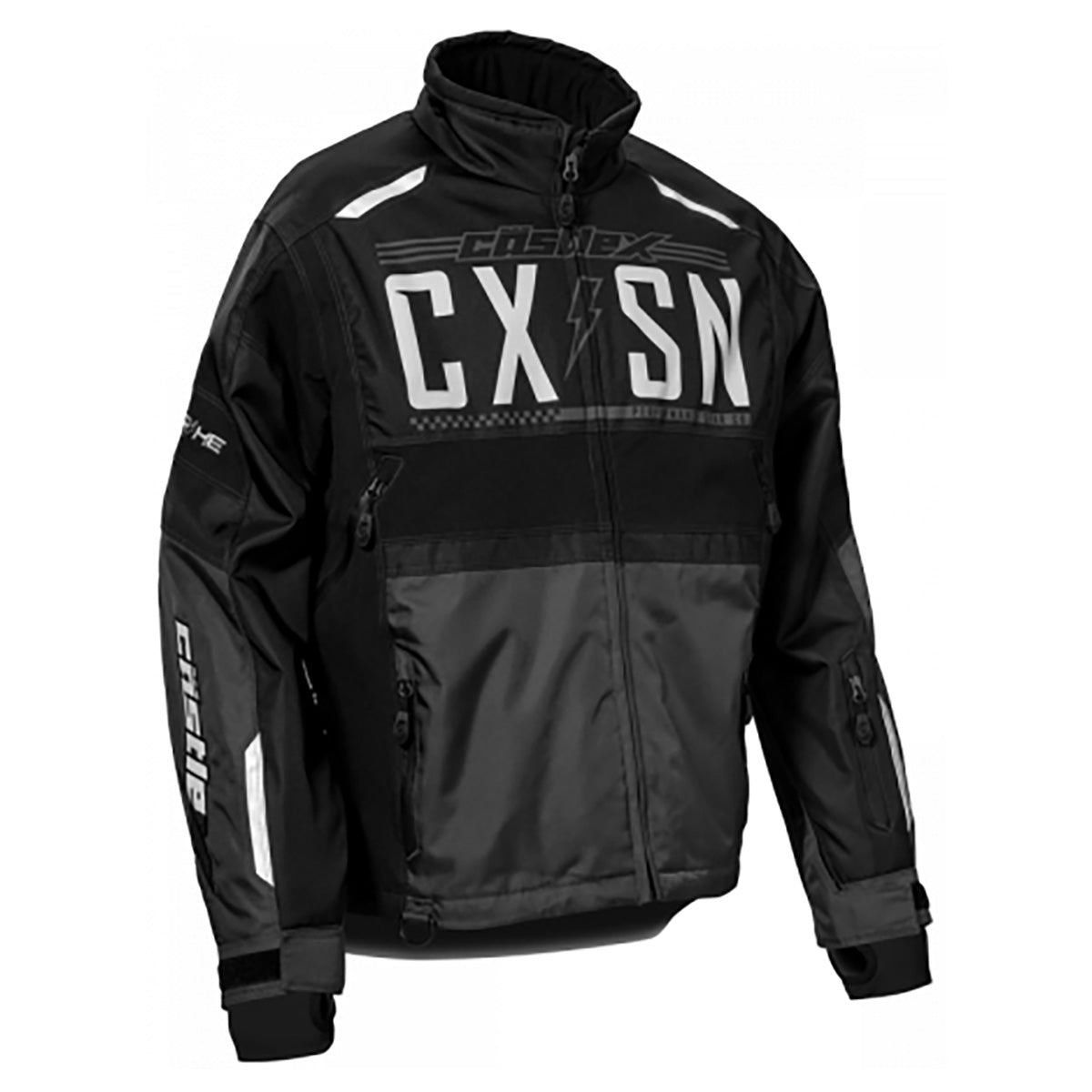 Castle X Men's Strike G4 Jacket (Black/Charcoal/Silver 4XLarge
