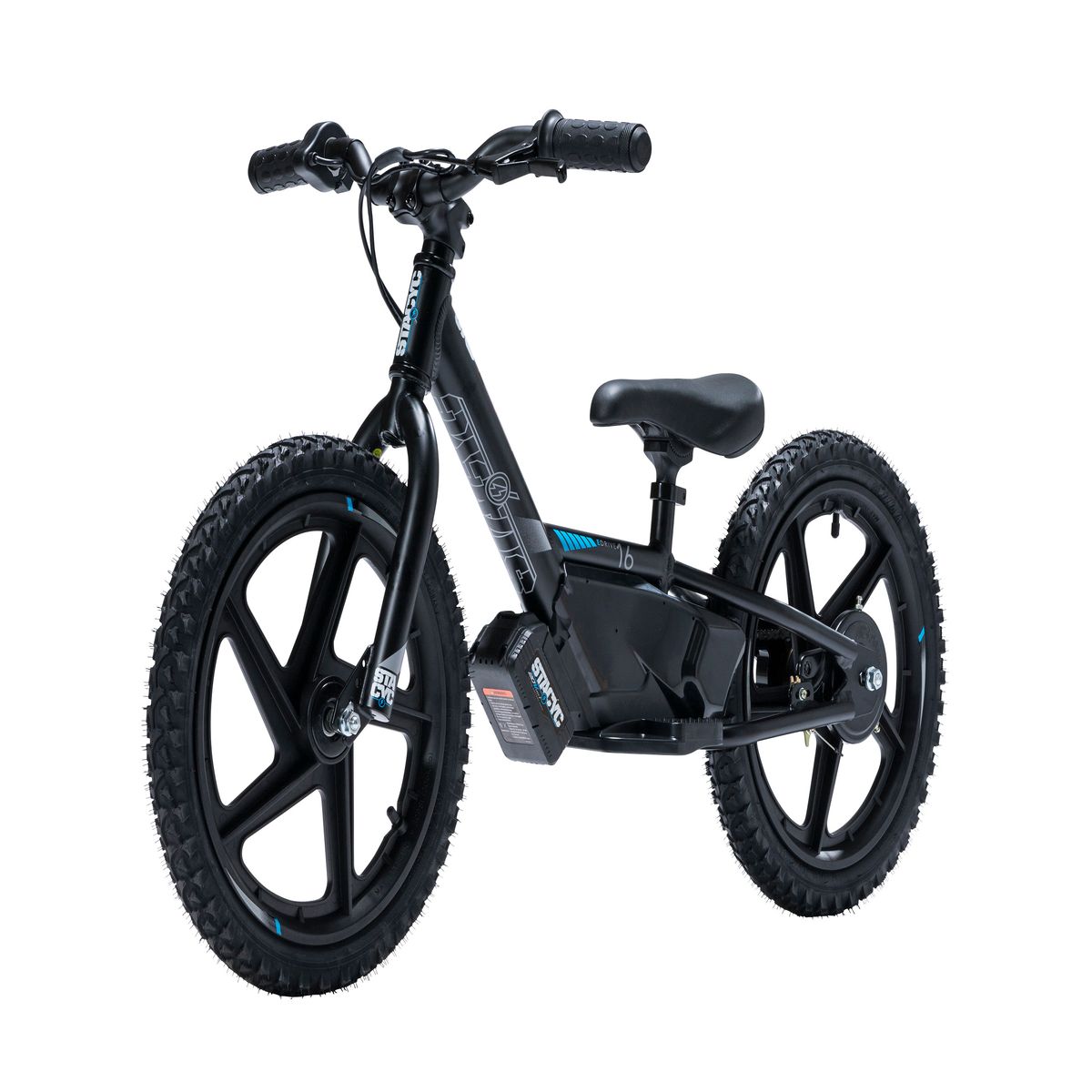Stacyc Brushless 16eDrive Youth Electric Bike (Black)