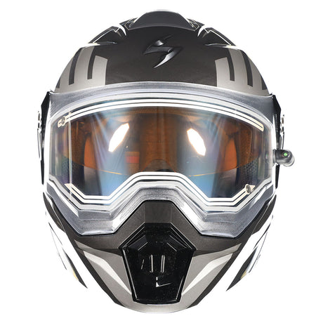 Castle X EXO-CX950 Slash Electric Snow Helmet (Black/Gray - 2X-Large)