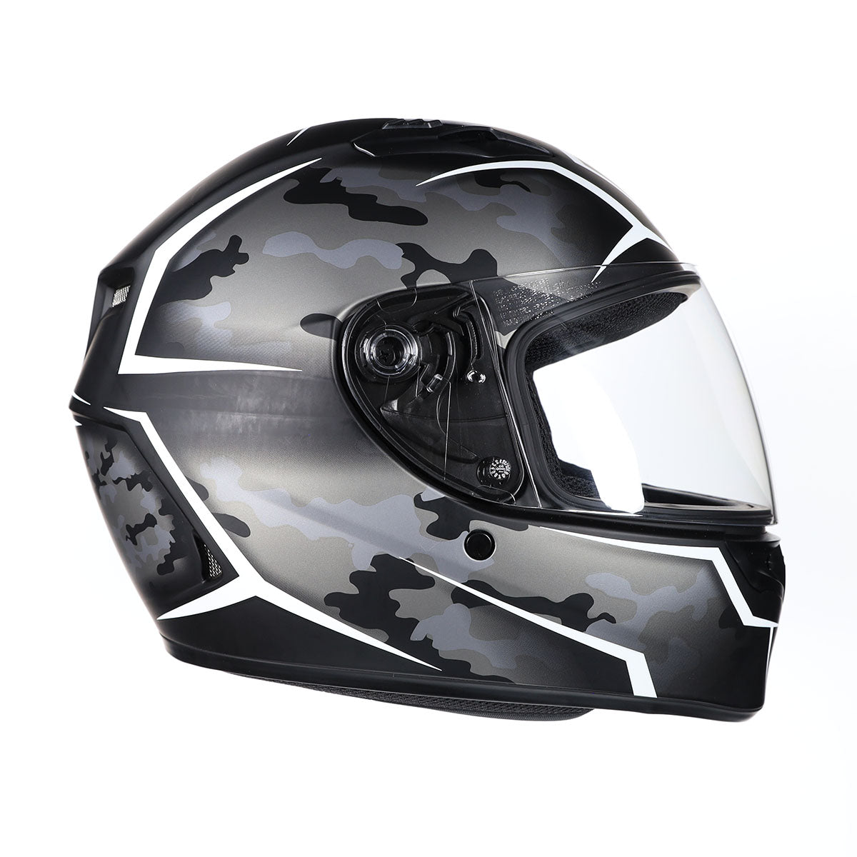 Bell Qualifier Street Helmet (Stealth Camo Matte Black / White - X-Small)