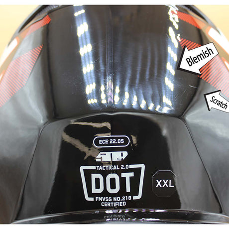 509 Tactical 2.0 Snowmobile Helmet with Fidlock (Gloss Racing Red - 2X-Large)