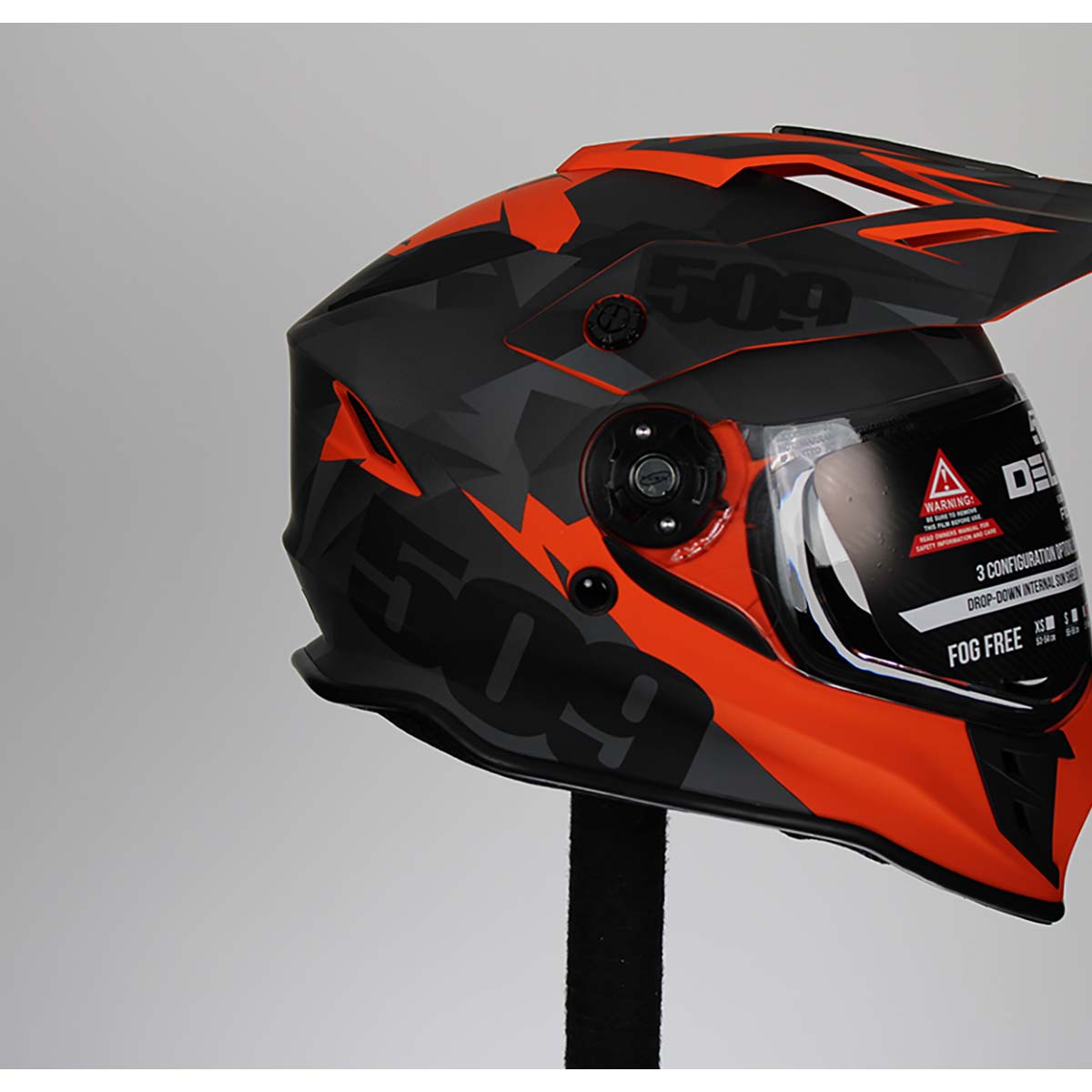 509 Delta R3 Offroad Helmet w/ Fidlock (Orange - Medium) 509 Delta R3 Offroad Helmet w/ Fidlock (Orange - Medium)