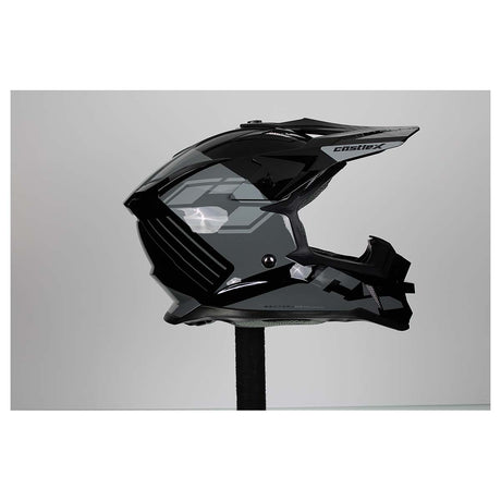 Castle X CX200 Sector MX Helmet (Black - Medium)