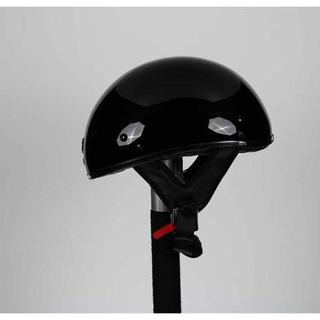 Torc T-5 Half Helmet (Gloss Black - Medium)