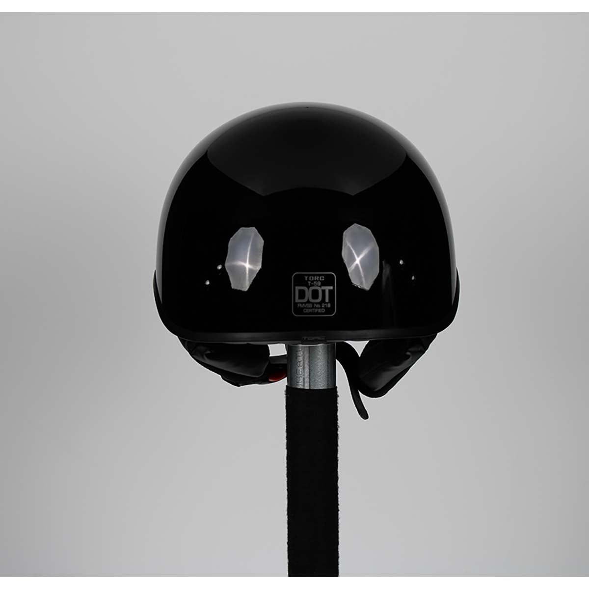 Torc T-59 Half Helmet (Gloss Black - Large)