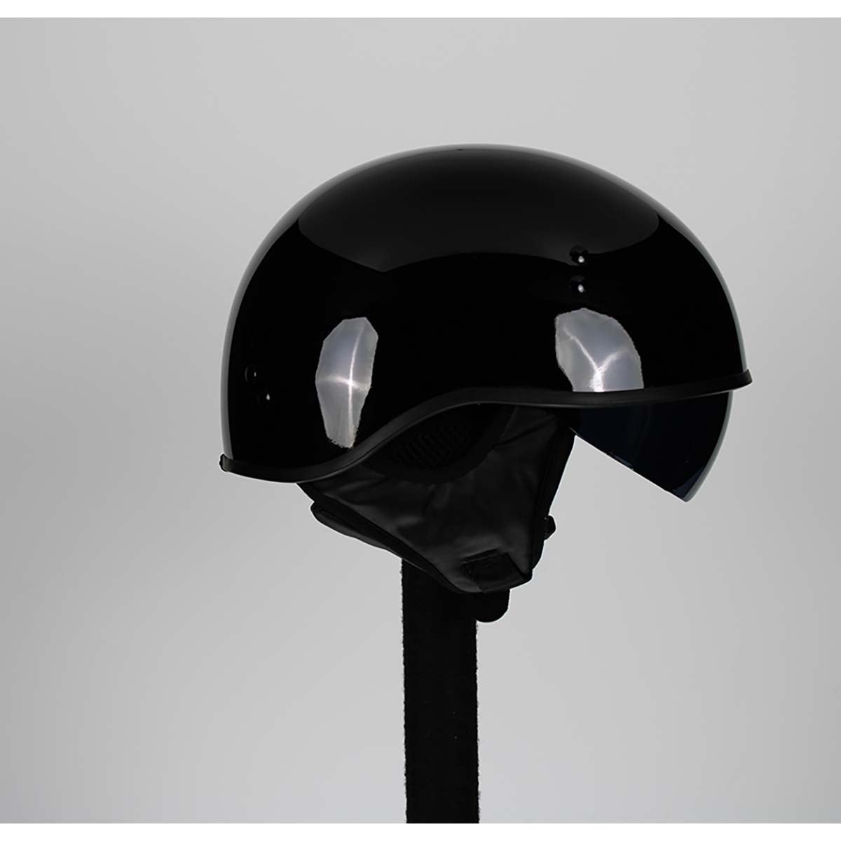 Torc T-59 Half Helmet (Gloss Black - Large)