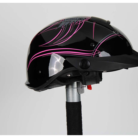 LS2 Helmets Rebellion Motorcycle Half Helmet (Wheels & Wings - Large)
