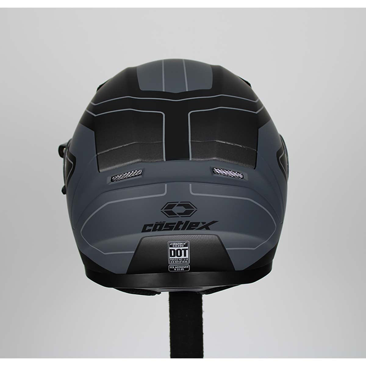 Castle X CX390 Atlas Full Face Electric Snow Helmet (Matte Charcoal/Black - Large)