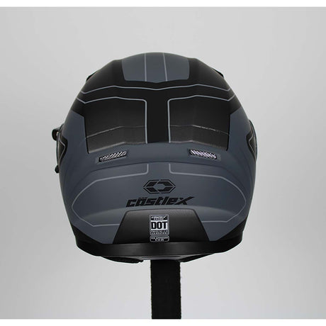 Castle X CX390 Atlas Full Face Electric Snow Helmet (Matte Charcoal/Black - Large)