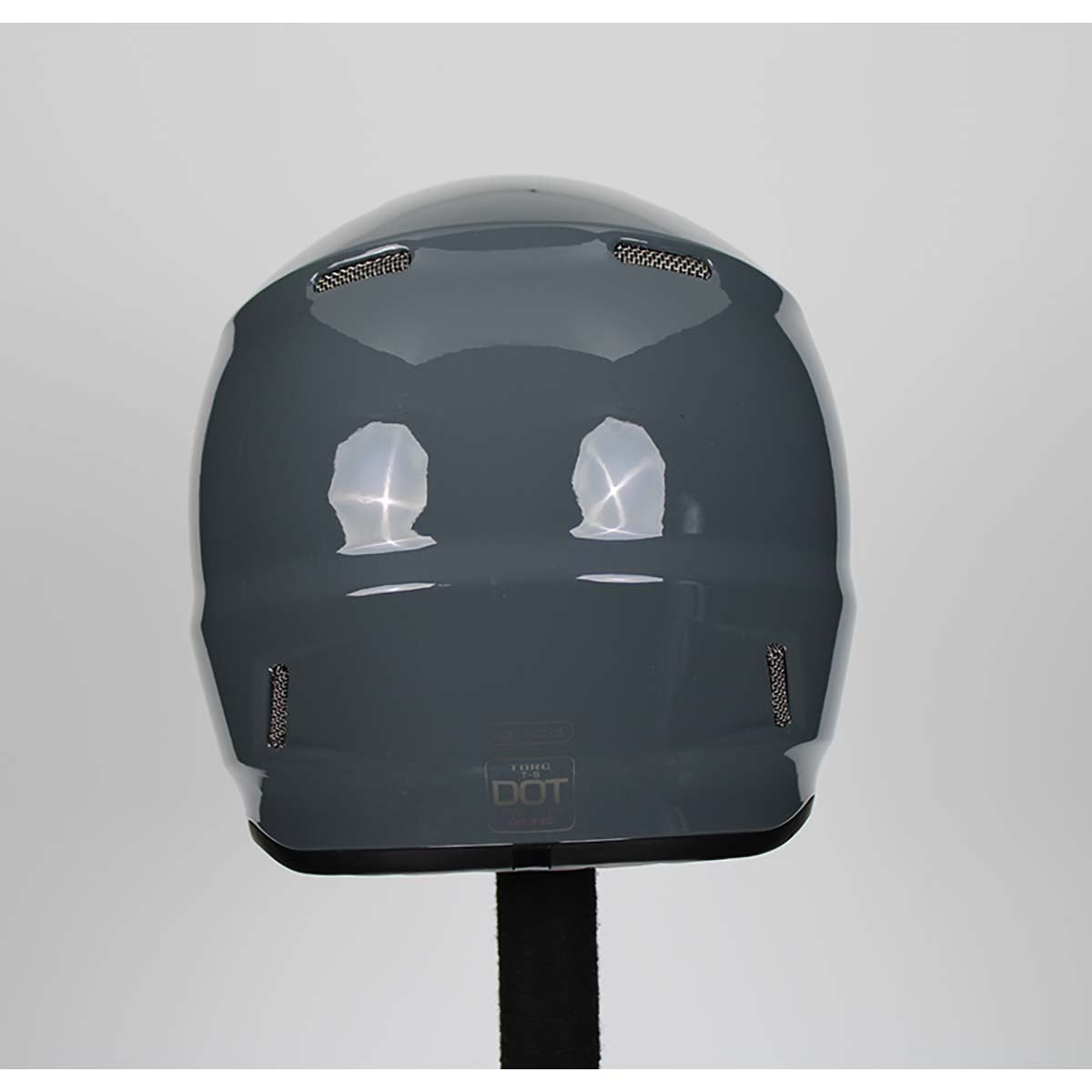 Torc T-9 Retro Full Face Nardo Helmet (Gloss Grey - Large)