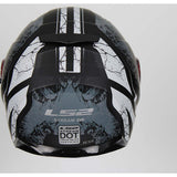 LS2 Helmets Full Face Stream Evo Throne Helmet (Matte Black Titanium - X-Small)