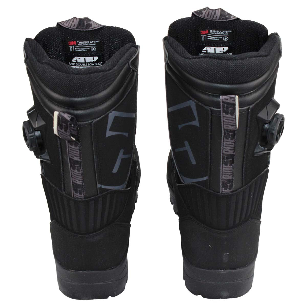 509 Raid Double Boa Snowmobile Boot (Black Ops - Size 9)