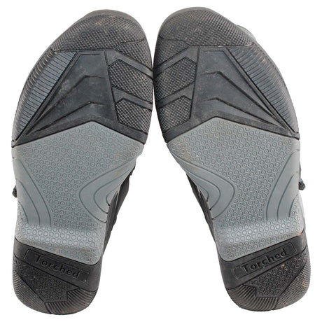 Pure Adrenaline Men's Torched Series MX Boot (Black/Gray - 9)