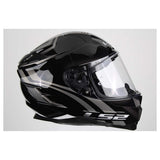LS2 Helmets Challenger GT Propeller Full Face Street Helmet (Matte Black Titanium/Gray - X-Large)