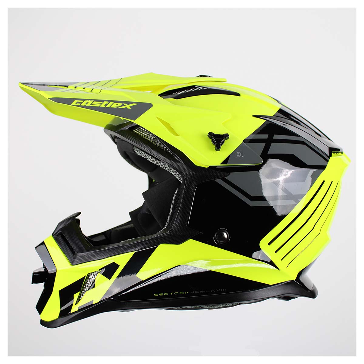 Castle X CX200 Sector Helmet (Hi-Vis - 2X-Large)