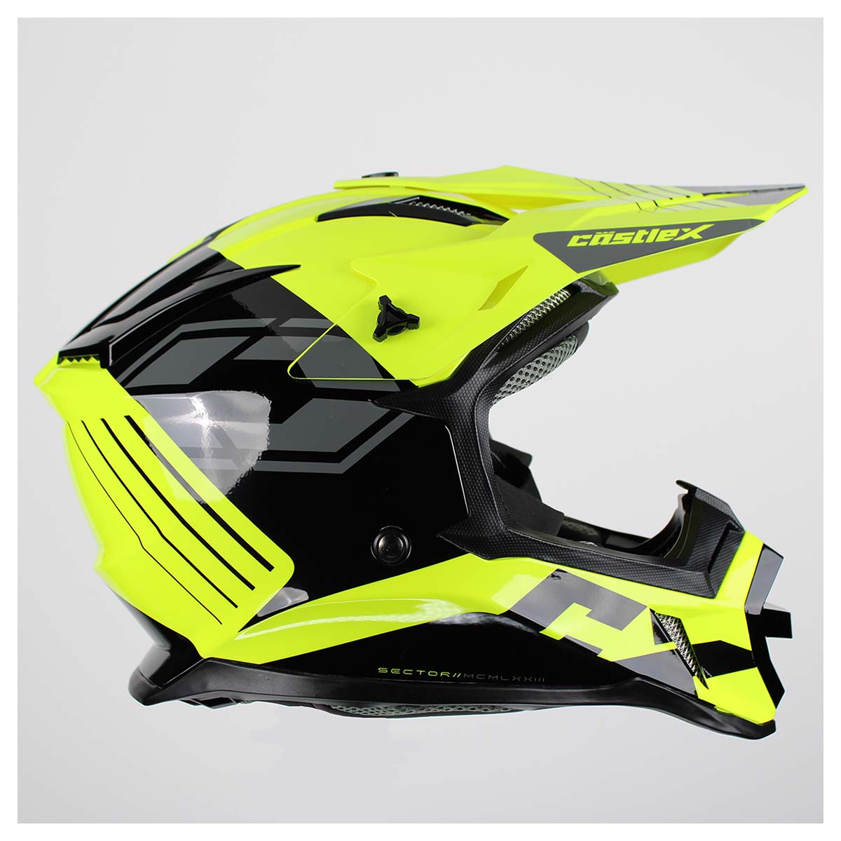 Castle X CX200 Sector Helmet (Hi-Vis - 2X-Large)
