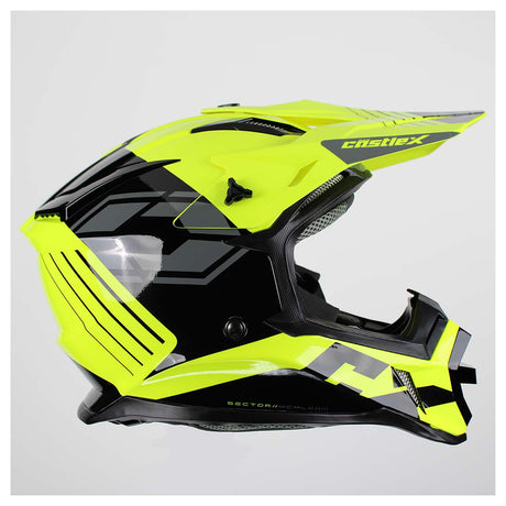Castle X CX200 Sector Helmet (Hi-Vis - 2X-Large)