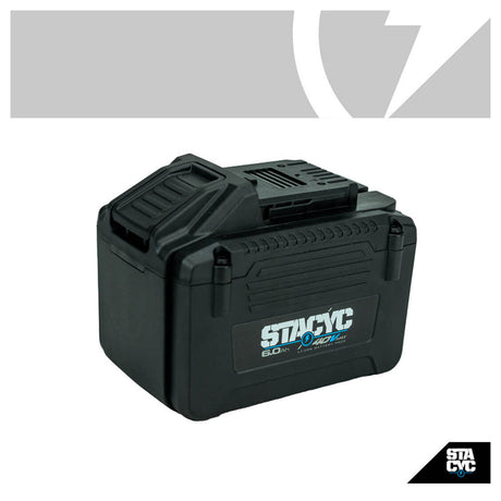 Stacyc 6AH Replacement Battery for 16eDrive Elite, 18eDrive, & 20eDrive (Black)