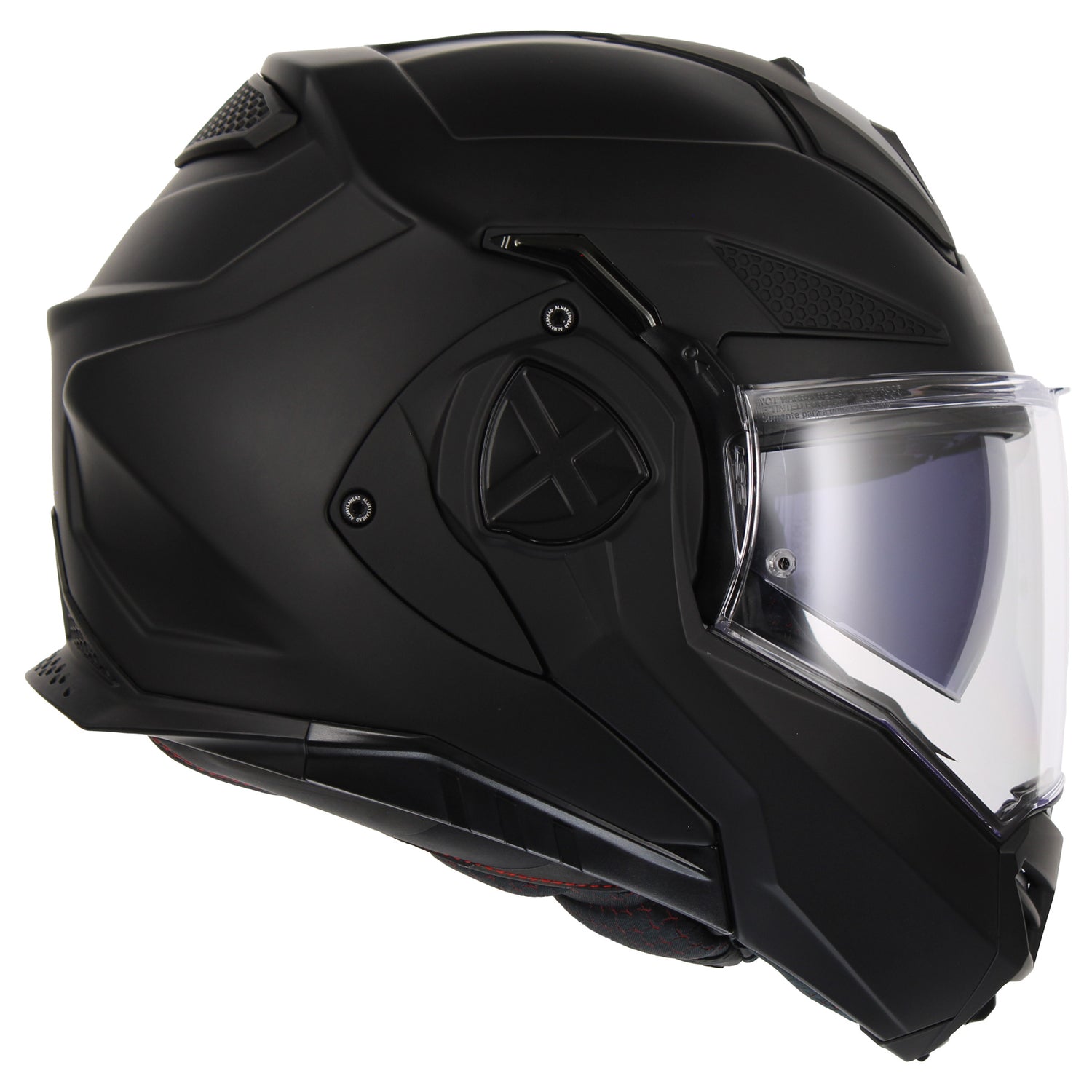 LS2 Helmets Advant X Modular Helmet with Preinstalled Sena 60S Mesh Bl – Black Hills Moto