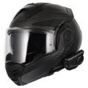 LS2 Helmets Advant X Carbon Fiber Modular Helmet with Preinstalled Sena 60S Mesh Bluetooth Headset