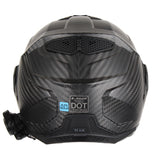 LS2 Helmets Advant X Carbon Fiber Modular Helmet with Preinstalled Sena 60S Mesh Bluetooth Headset