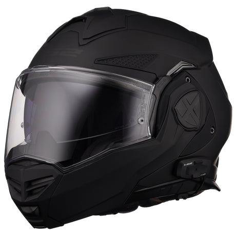LS2 Helmets Advant X Modular Helmet with Integrated Cardo 4X Bluetooth