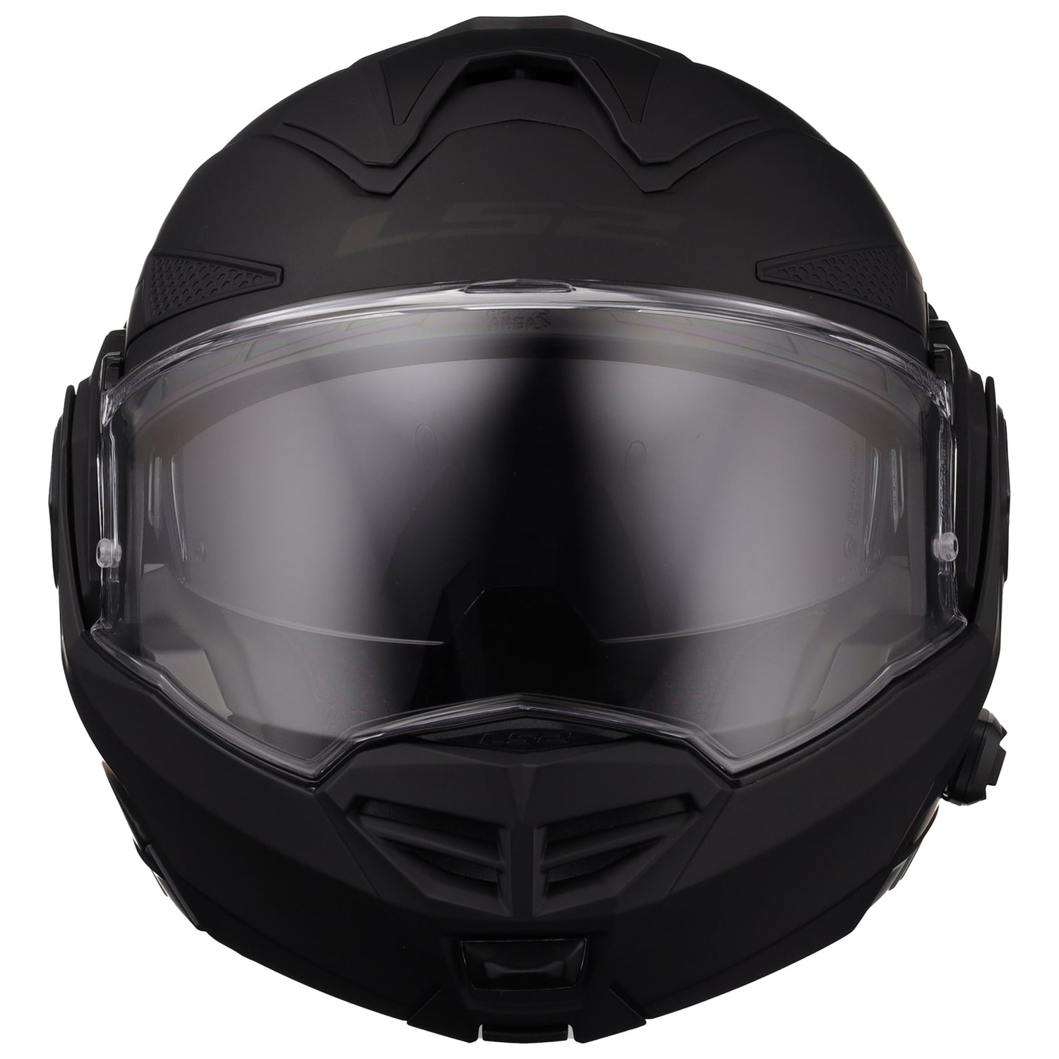 ls2 flip up helmet 318 matt black with bluetooth Helmets Advant X Modular Preinstalled Sena 60S Mesh Headset so you get the sun protection you want LS2 Horizon II Helmet -