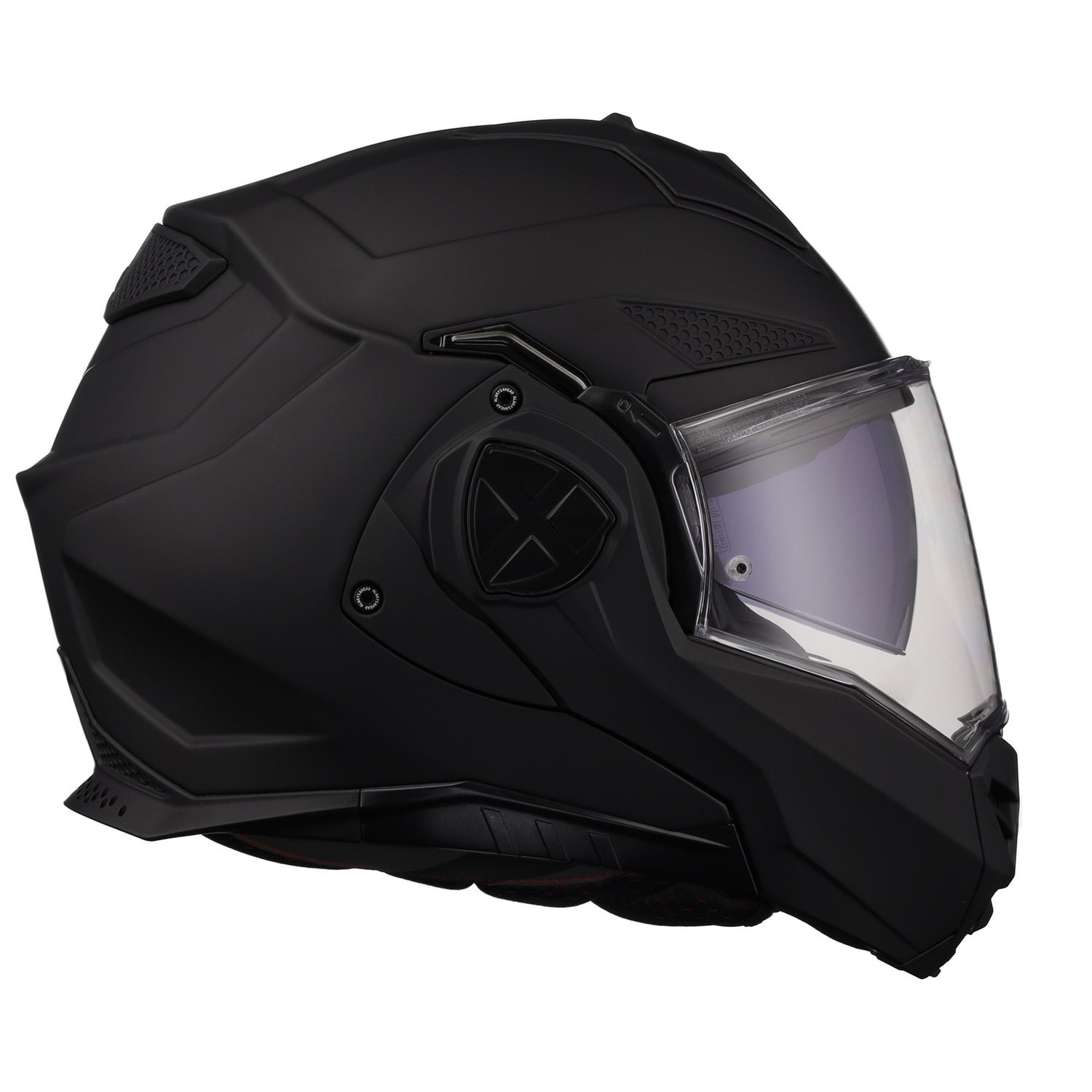 LS2 Helmets Advant X Modular Helmet with Integrated Cardo 4X Bluetooth