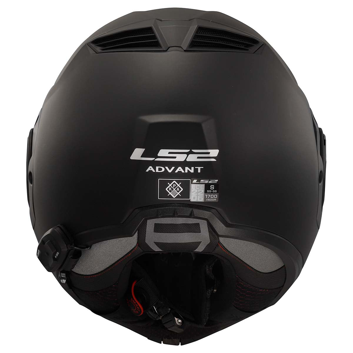 LS2 Helmets Advant Modular Helmet with Integrated Cardo 4X Bluetooth – Black Hills Moto LS2 Helmets Advant Modular Helmet with Integrated Cardo 4X Bluetooth – Black Hills Moto