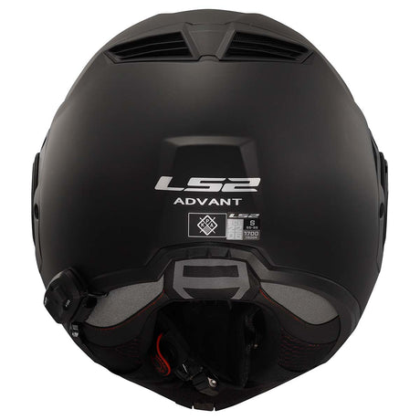 LS2 Helmets Advant Modular Helmet with Integrated Cardo 4X Bluetooth